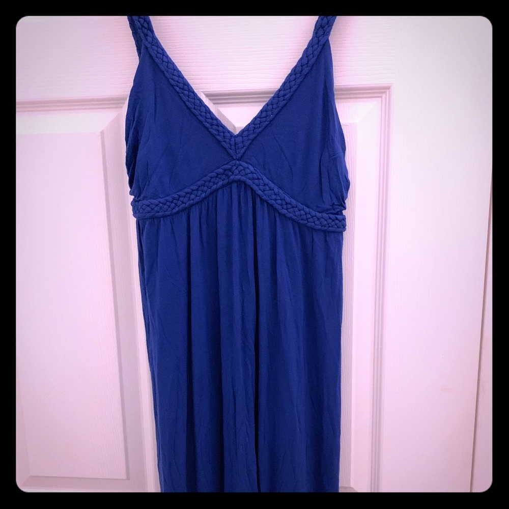 Royal blue maxi